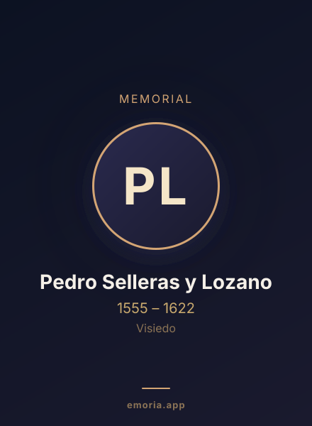 Memorial portrait of Pedro Selleras y Lozano