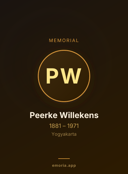 Memorial portrait of Peerke Willekens