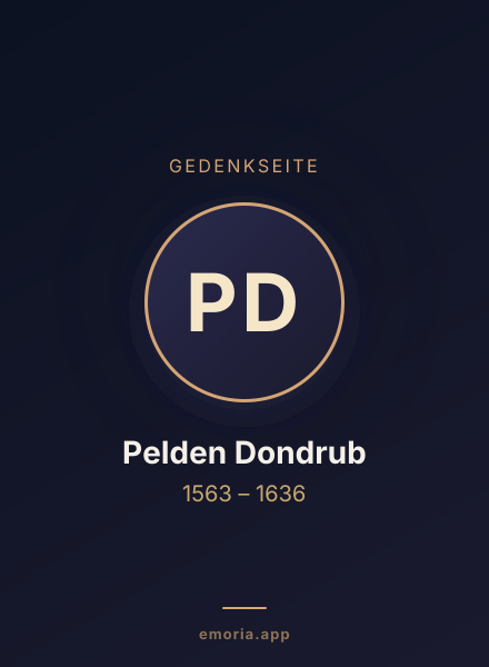 Gedenkportrait von Pelden Dondrub