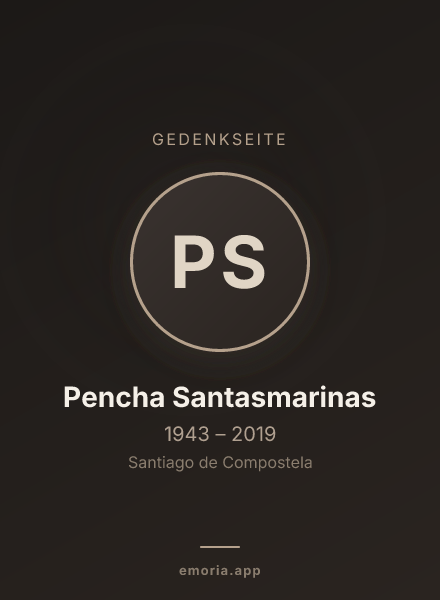 Gedenkportrait von Pencha Santasmarinas