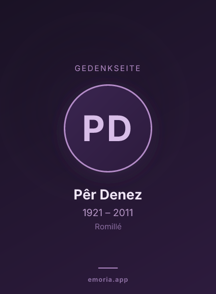 Gedenkportrait von Pêr Denez