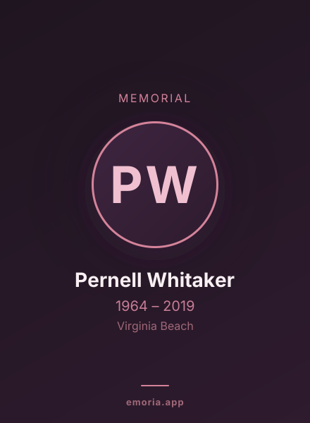 Memorial portrait of Pernell Whitaker