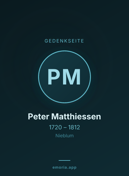Gedenkportrait von Peter Matthiessen