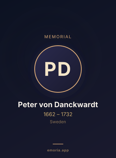 Memorial portrait of Peter von Danckwardt
