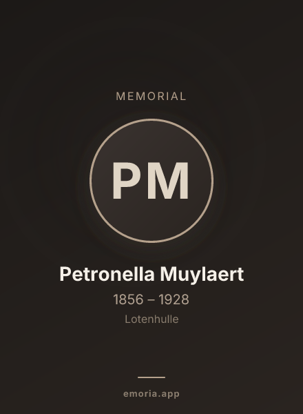 Memorial portrait of Petronella Muylaert