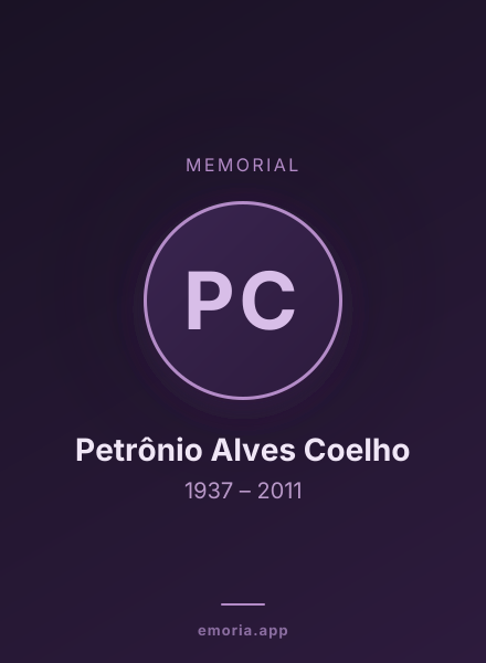 Memorial portrait of Petrônio Alves Coelho