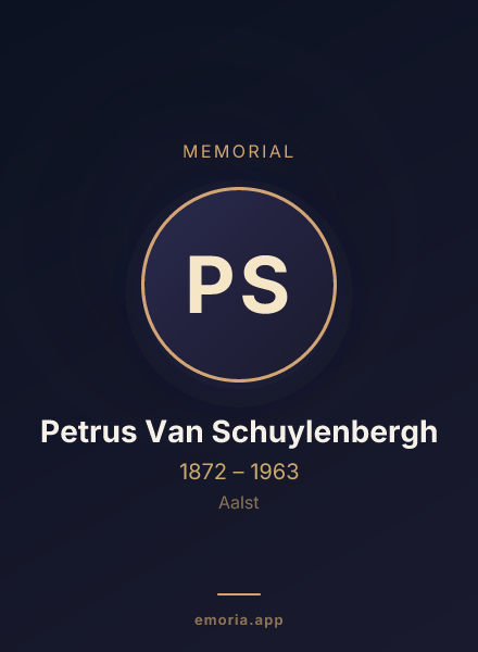 Memorial portrait of Petrus Van Schuylenbergh
