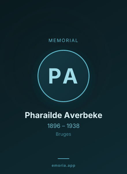 Memorial portrait of Pharailde Averbeke