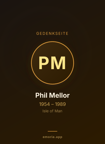 Gedenkportrait von Phil Mellor