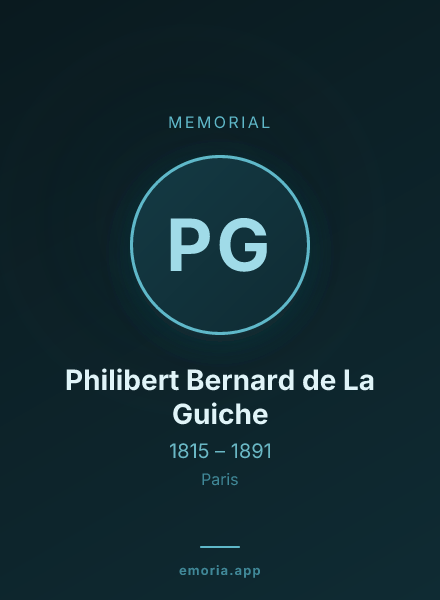 Memorial portrait of Philibert Bernard de La Guiche
