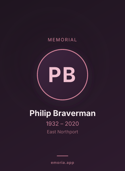 Memorial portrait of Philip Braverman