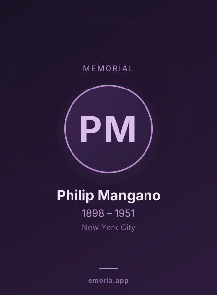 Memorial portrait of Philip Mangano