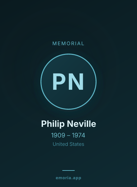 Memorial portrait of Philip Neville