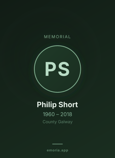 Memorial portrait of Philip Short
