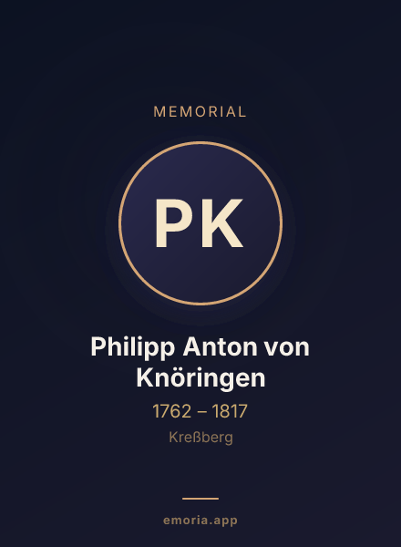 Memorial portrait of Philipp Anton von Knöringen