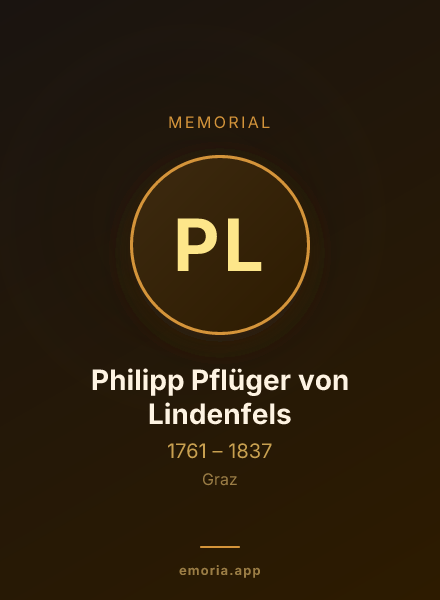 Memorial portrait of Philipp Pflüger von Lindenfels
