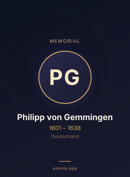 Memorial portrait of Philipp von Gemmingen