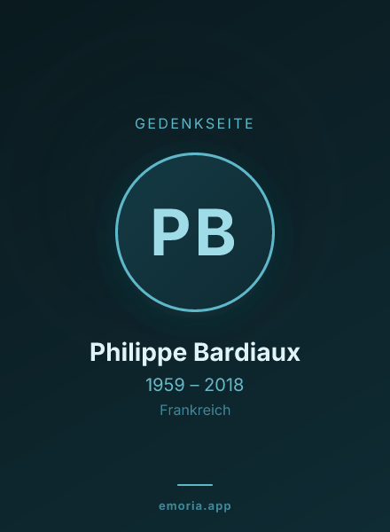 Gedenkportrait von Philippe Bardiaux
