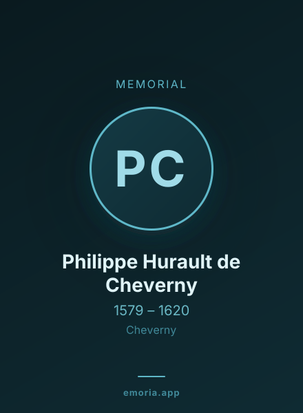 Memorial portrait of Philippe Hurault de Cheverny