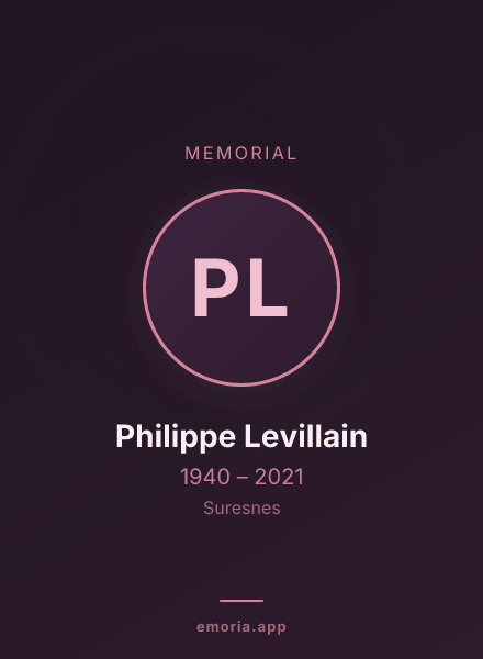 Memorial portrait of Philippe Levillain