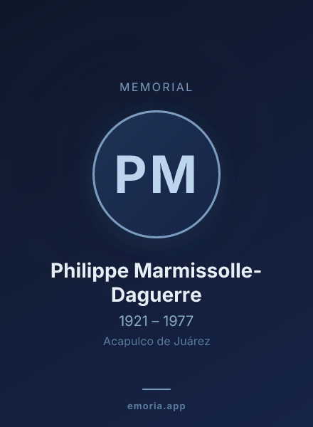 Memorial portrait of Philippe Marmissolle-Daguerre
