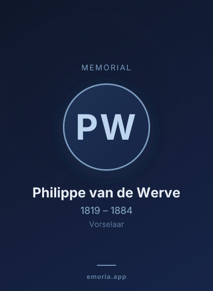 Memorial portrait of Philippe van de Werve