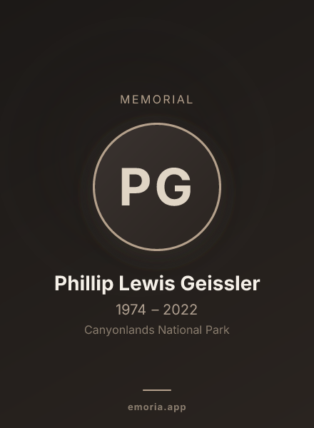Memorial portrait of Phillip Lewis Geissler