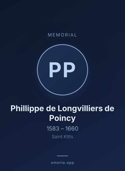 Memorial portrait of Phillippe de Longvilliers de Poincy