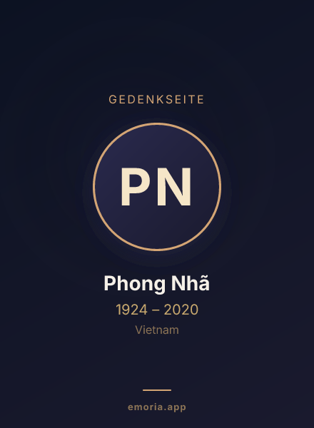 Gedenkportrait von Phong Nhã