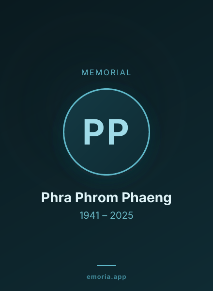 Memorial portrait of Phra Phrom Phaeng