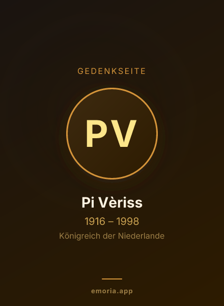 Gedenkportrait von Pi Vèriss
