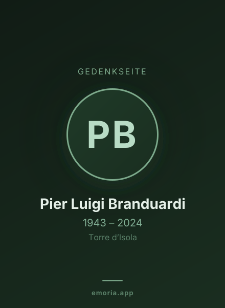 Gedenkportrait von Pier Luigi Branduardi