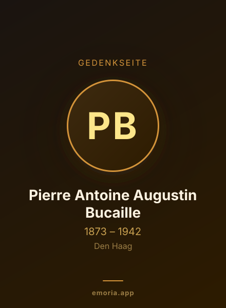 Gedenkportrait von Pierre Antoine Augustin Bucaille