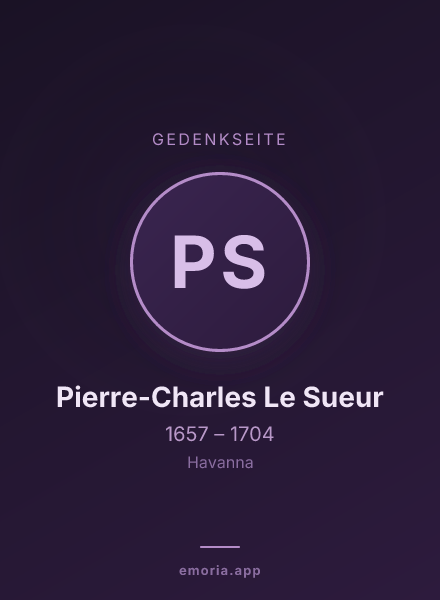 Gedenkportrait von Pierre-Charles Le Sueur
