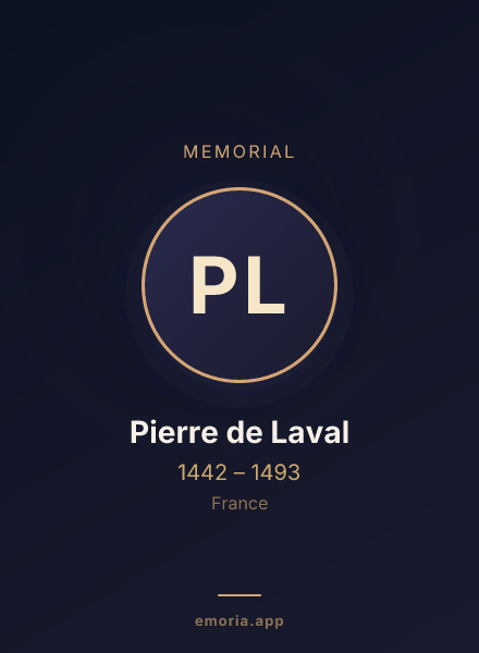 Memorial portrait of Pierre de Laval