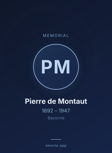Memorial portrait of Pierre de Montaut