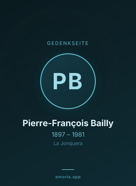 Gedenkportrait von Pierre-François Bailly