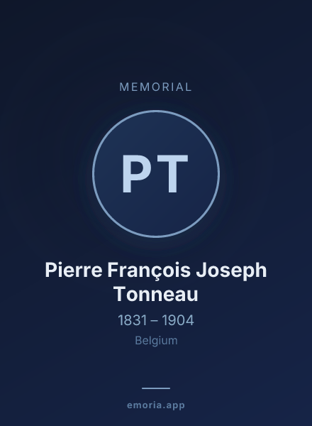 Memorial portrait of Pierre François Joseph Tonneau