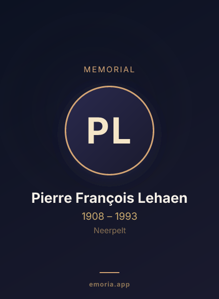 Memorial portrait of Pierre François Lehaen