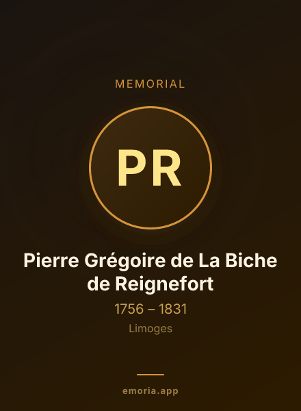 Memorial portrait of Pierre Grégoire de La Biche de Reignefort