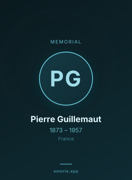 Memorial portrait of Pierre Guillemaut