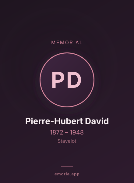 Memorial portrait of Pierre-Hubert David