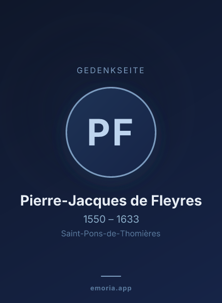 Gedenkportrait von Pierre-Jacques de Fleyres