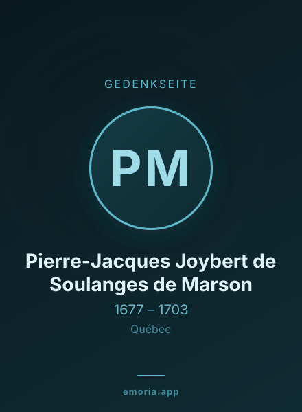 Gedenkportrait von Pierre-Jacques Joybert de Soulanges de Marson