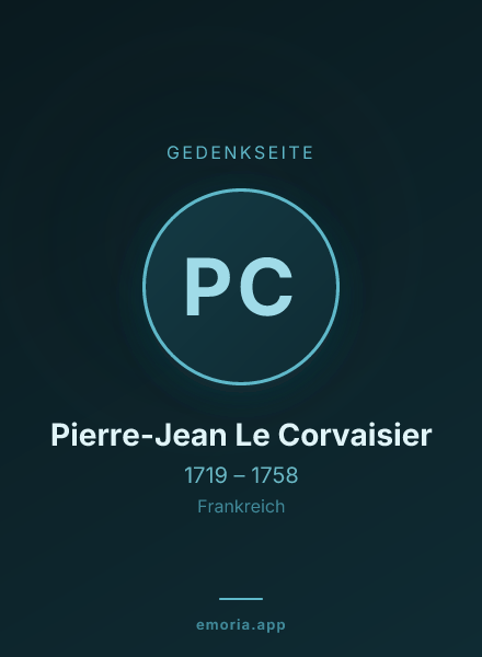 Gedenkportrait von Pierre-Jean Le Corvaisier