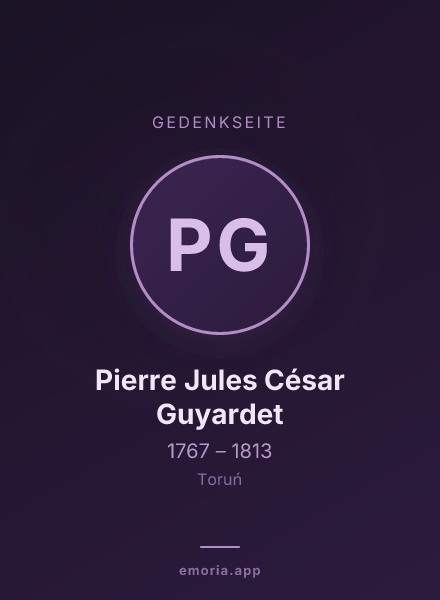 Gedenkportrait von Pierre Jules César Guyardet