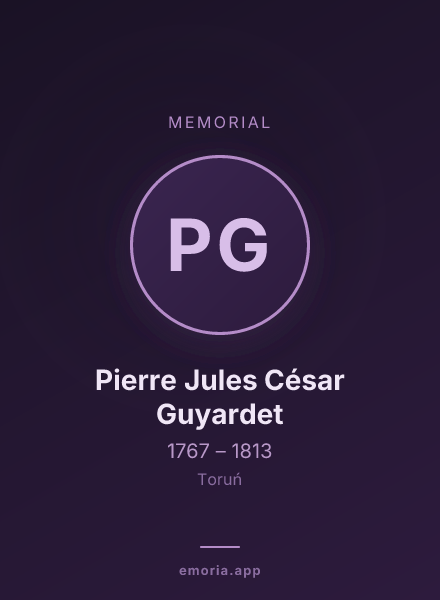 Memorial portrait of Pierre Jules César Guyardet