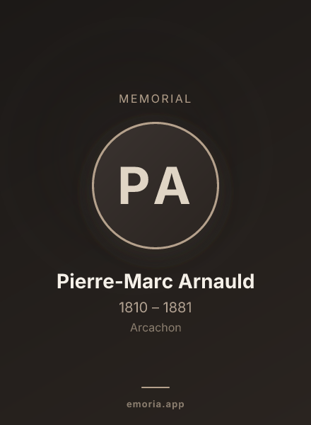 Memorial portrait of Pierre-Marc Arnauld
