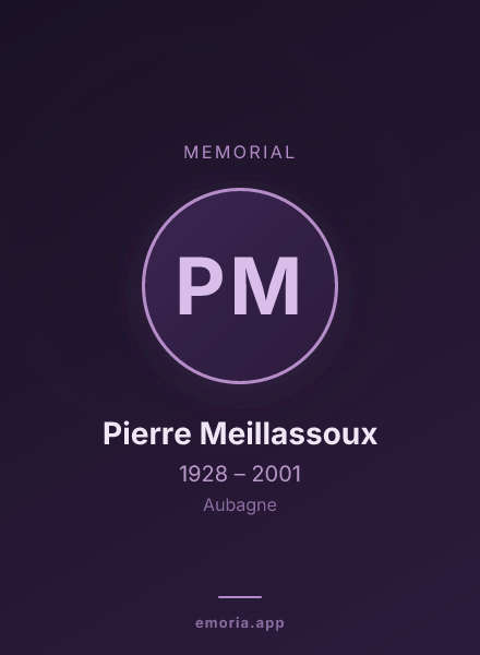 Memorial portrait of Pierre Meillassoux