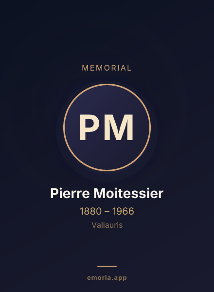 Memorial portrait of Pierre Moitessier